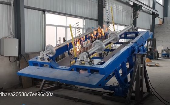 Su Deposu 1320 Galon için LDPE Açık Alev Rock And Roll Makinesi Plastik Rotomolding Makinesi