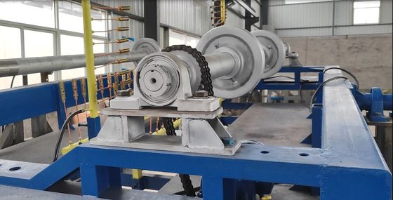 Su Deposu 1320 Galon için LDPE Açık Alev Rock And Roll Makinesi Plastik Rotomolding Makinesi