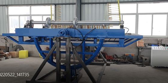 Su Deposu 1320 Galon için LDPE Açık Alev Rock And Roll Makinesi Plastik Rotomolding Makinesi