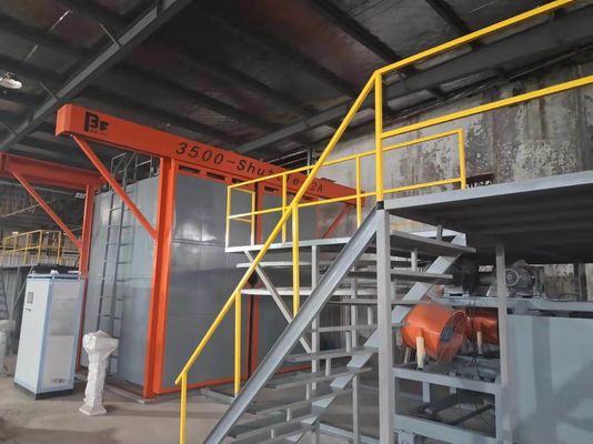 Rotasyonel Mekik Rotomolding Makinesi Fırını 3.5m