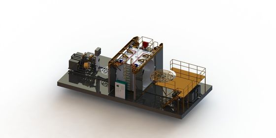 Rotasyonel Mekik Rotomolding Makinesi Fırını 3.5m