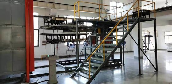 Rotasyonel Mekik Rotomolding Makinesi Fırını 3.5m
