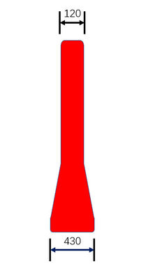 Rotomolding Roto Kalıplı Ürünler Yol Çiti 1500x1200mm