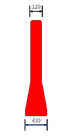 Rotomolding Roto Kalıplı Ürünler Yol Çiti 1500x1200mm