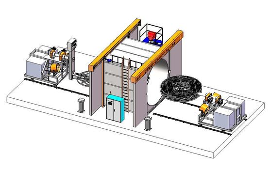 Çeşitli uygulamalar için 8-10 mm duvar kalınlığı ile Gümüş Döner Kalıp