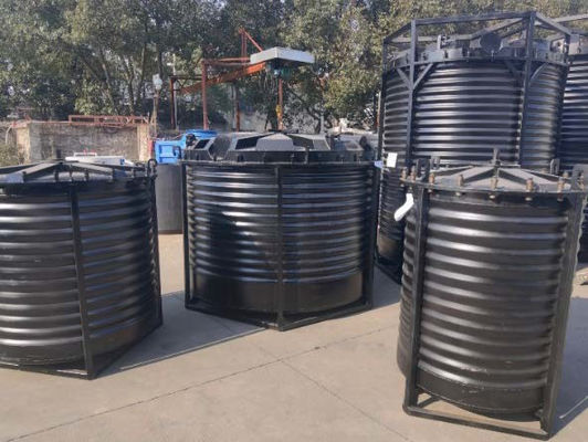 1000L Plastik Su Tankı Kalıp Tasarım Yapısı Metal Kalıp Alüminyum Rotomolding