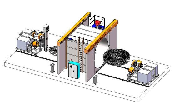 Alüminyum alaşımı ve ısı işleme için özel rotomoulding kalıp