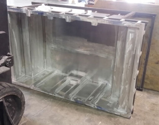 Alüminyum Alaşımlı Rotomoulding Kalıp Özel Tasarımlı Yumuşak Yüzey